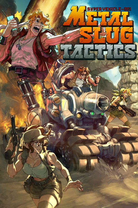 Metal Slug Tactics box art for Switch